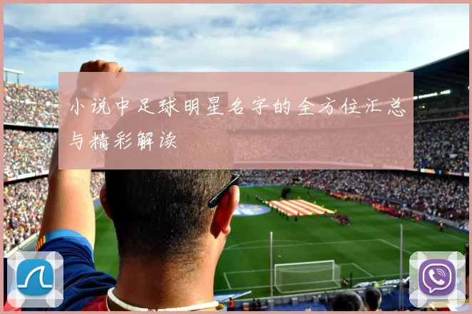 小说中足球明星名字的全方位汇总与精彩解读